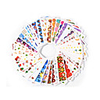 45 pcs Nail Stickers Water transfer nail stickers Christmas watermark stickers Snowflake nail stickers Santa Claus