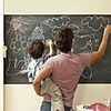 45100cm Removable Chalkboard Vinyl Wall Sticker Blackboard Decal Peel Stick Office School Supply