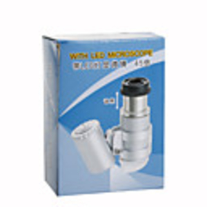 45X Microscope/Endoscope with 2-LED Illumination (3 LR927)
