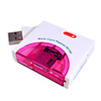 46-in-1 USB 2.0 Card Reader with Direct M2/TF/MS Duo Slots