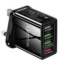 48 W Output Power USB Fast Charger Phone Charger Portable Charger For Universal miniinthebox