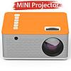 480270 Mini Projector 16.7M Audio Portable Projector Home Media Video Player Video Home Cinema 3D HDMI Movie Game Projector