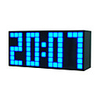 4AA batteries LED Clock
