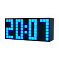 4AA batteries LED Clock