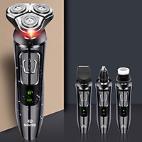 4D Razor Electric Shaver Rechargeable Male Beard Knife Shaver Whole Body Wash miniinthebox