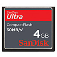 4GB SanDisk Ultra CompactFlash/CF Memory Card