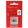 4GB SanDisk/TransFlash SDHC TF Memory Card