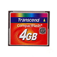 4GB Transcend CompactFlash Memory Card