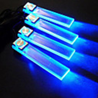 4in1 LED Car Charge Interior Decoration Floor Dash Decorative Lights