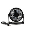 4inch USB Mini Fan With Plastic Blade Ulitra-low Power-wind Volume Black