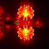 4M 20 LEDs Red Lantern Light String(CIS-84133)