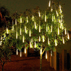4packs 50cm x10 Tubes 20inch Shower Rain Lights 540 LED Falling Meteor Rain Lights Waterproof for Holiday Party Halloween Christmas Tree Wedding Decoration