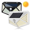 4PCS 2PCS Outdoor Solar Wall Lamp 100 LEDs / 3 Modes 270 Lighting Angle Solar Motion Sensor Outdoor Lamp IP67 Waterproof Light Control Solar Wall Lamp Suitable for Garage Fence Deck Courtyard miniinthebox