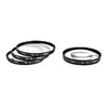 4pcs 62mm Close-Up Filter Kit for Camera with Filter Bag (1,  2,  4,  10)