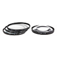 4pcs 77mm Close-Up Filter Kit for Camera with Filter Bag (1,  2,  4,  10)