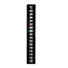 4pcs Aquarium Fish Tank Measuring Thermometer 10-40 Glass Adhesive Sticker Temperature Flat Thermometer Measuring Machine
