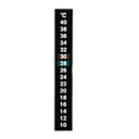 4pcs Aquarium Fish Tank Measuring Thermometer 10-40 Glass Adhesive Sticker Temperature Flat Thermometer Measuring Machine