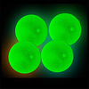 4Pcs Ceiling Balls Glow in The Dark Sticky Balls,  Glow Sticky Balls Sticky Target Balls for Kids Adults,  Squishy Toys for ADHD,  OCD,  Anxiety miniinthebox