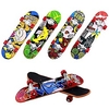 4pcs High Quality Cute Party Favor Kids children Mini Finger Board Fingerboard Alloy Skate Boarding Toys Gift miniinthebox