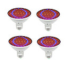 4pcs LED Phyto Hydroponic Grow Light E27 200 Led Grow Bulb Full Spectrum 85-265V Lamp Plant Flower Seedling System