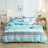 4pcs modern bedding set Super king size bed linens reactive printing duvet cover set geometry simple style home bed set flat sheet