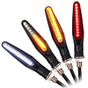 4PCS New Turn Indicator For Motorcycles 24led Yellow Front Rear Daylight Red Brake Lights
