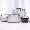 4pcs Travel Organizer Cosmetic Bag Travel Toiletry Bag Large Capacity Washable Travel Storage Durable Transparent PVC(PolyVinyl Chloride) Portable Foldable Luggage