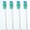 4Pcs/lot Tooth Brush Heads with cap For PHILIPS Sonicare FlexCare Diamond Clean HX6250/6620/3610/6616/6340/3230A/3250A