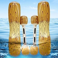 4PCS/Set Swimming Pool Float Game Inflatable Water Sports Bumper Toys For Adult Children Party Gladiator Raft Kickboard Pool Toy miniinthebox