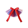 4th July Pet Costume Independence Day Dog Costume Accessories USA Flag Bowtie Collar American Red Blue and White Mesh Tutu and Bowtie Headband for Dogs miniinthebox
