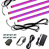 4x1M Light Sets LED Grow Lights Growing Light Fixture 240 LEDs 5050 SMD 1Set Mounting Bracket 1 AC Cable 1 x 12V 3A Adapter 1 set 4 Red1 Blue 5Red1Blue 3Red1Blue Waterproof Cuttable Decorative