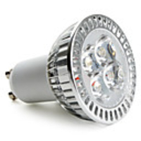 4x1W GU10 3000K 360LM 4-LED Warm White Light Bulb (85-265V)