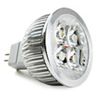 4x1W MR16 5000K 360LM 4-LED White Light Bulb (12-18V)