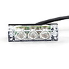 4x3 LED Flashing Light Panels (White,  Amber)