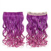 5 Clips in One Piece Straight Synthetic Hair Weaves Hairpiece For Women Hair Weave Synthetic Clip-in Hair Extensions Colorful miniinthebox