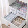 5 Grid Foldable Clothes And Pants Storage Bag miniinthebox
