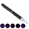 5 in 1 100mW 405nm Purple Blue Laser Pointer Pen (2AAA included)