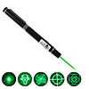 5 in 1 50mW Green Laser Star Pointer with Ball Point Pen
