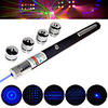 5-in-1 Blue Laser Pointer with Amazing Pattern Heads