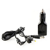 5-in-1 USB Power Car Charger for Nintendo DS Black