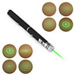5 in 1(5 Patterns Green Laser Cap) 5mw 532nm Astronomy Powerful Green Laser Pointer
