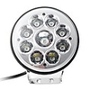 5 inch 9V-32V 80W 12V 9 LED Work Light Spot Round Driving Fog Lamp Motorcycle Offroad ATV 4WD