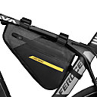 5 L Bike Frame Bag Top Tube Waterproof Waterproof Zipper Outdoor Bike Bag TPU Nylon Bicycle Bag Cycle Bag Cycling Null