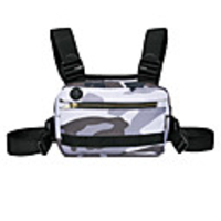 5 L Hiking Backpack Rain Waterproof Wearable Outdoor Hiking Military / Tactical Trail Nylon Black Camouflage Grey