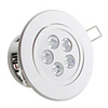 5-LED 3000K Warm White Light 450Lm Ceiling Down Bulb (85-265V, 5W)