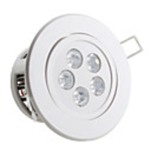 5-LED 3000K Warm White Light 450Lm Ceiling Down Bulb (85-265V, 5W)