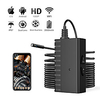 5 million ultra clear 8mmWiFi 1080P endoscope android iOS camera dual lens hard wire 1m