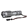 5-Mode Flashlight with Cree T6 LED 1x18650 Grey