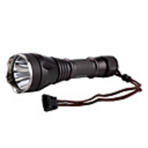 5-Mode Flashlight with Cree T6 LED with A Hand Strap Grey