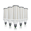 5 Pack 60W LED Corn Lights 6000 lm E26 / E27 T 160 LED Beads SMD 5730 Warm White White 85-265 V